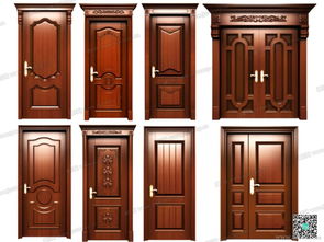 室内精品资源 钢质内室门3D模型合集下载与教程